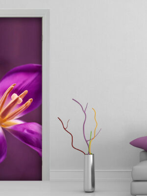 Decoro porta fiori "NEL CUORE DI UN TULIPANO"