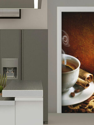 Decoro porta bar "UN CAFFÈ FUMANTE"