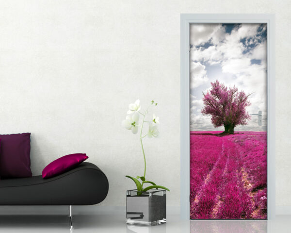 Decoro porta natura "ALBERO DI LAVANDA"