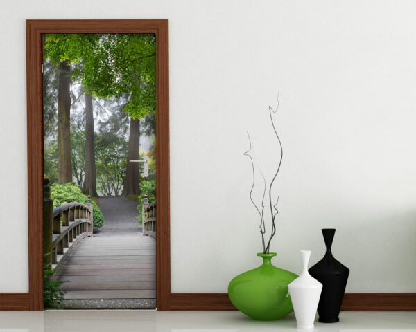 Decoro porta paesaggio "PERCORSO NEL VERDE"