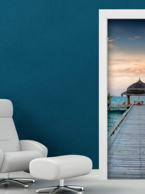 Decoro porta paesaggio "PERCORSO SUL MARE"