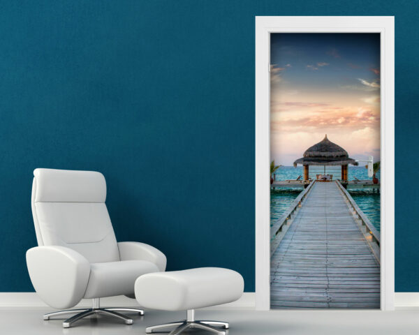 Decoro porta paesaggio "PERCORSO SUL MARE"