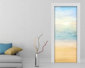 Adesivo per porte-alba sul mare