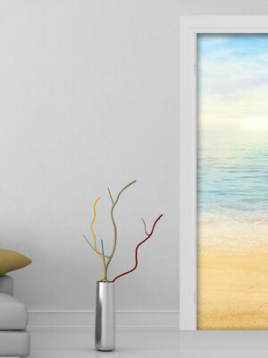 Decoro porta natura "ALBA SUL MARE"