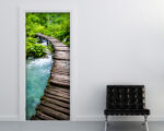 Decoro porta natura "PERCORSO SUL FIUME"