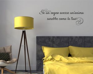 Adesivo murale-sogno e anima