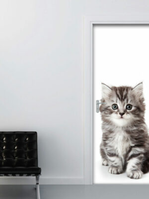 Decoro porta gatto "UN GRAZIOSO GATTINO"