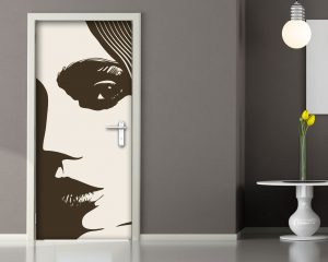 Adesivo per porte-sensuale bellezza