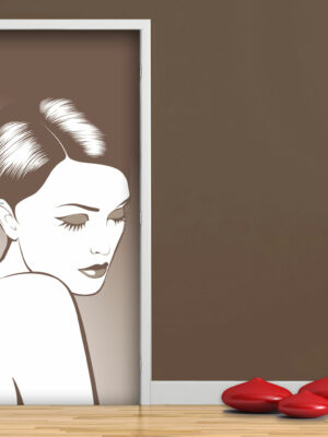 Decoro porta arte "BELLEZZA SILENZIOSA"