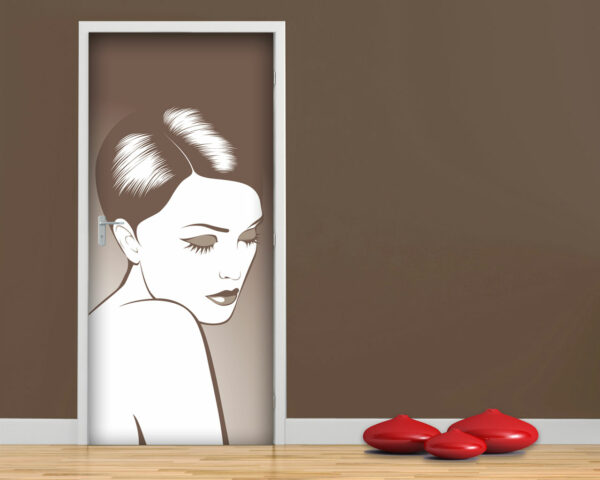 Decoro porta arte "BELLEZZA SILENZIOSA"