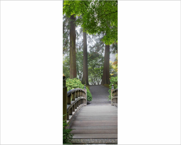 Decoro porta paesaggio "PERCORSO NEL VERDE"