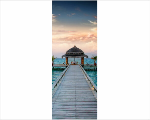 Decoro porta paesaggio "PERCORSO SUL MARE"