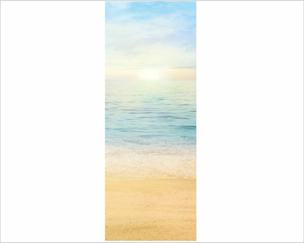 Decoro porta natura "ALBA SUL MARE"