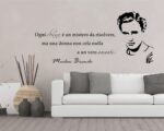 Adesivo da parete Marlon Brando "UNA DONNA..."