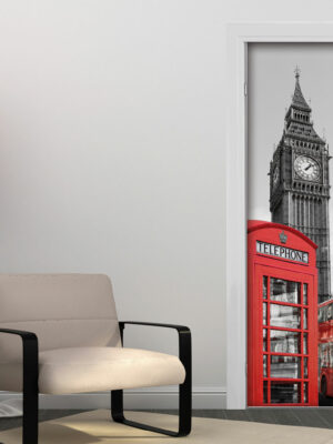 Decoro porta città "VIAGGIO A LONDRA"