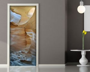 Adesivo per porte-sole tra le rocce