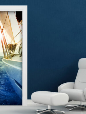 Decoro porta mare "UNA GITA IN BARCA"