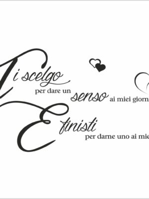 Perchè ho scelto te