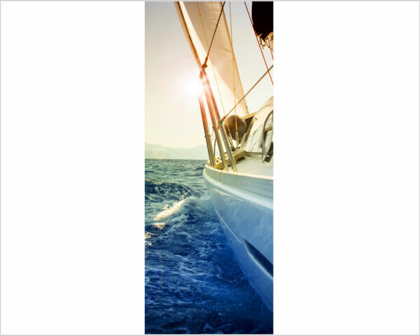 Decoro porta mare "UNA GITA IN BARCA"