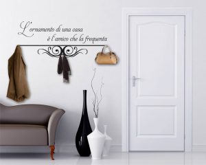 Appendiabiti design-l'ornamento di una casa