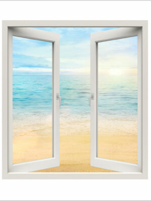 Sguardo sul mare all’alba