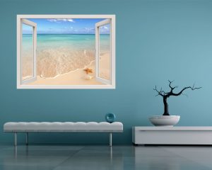 Finestra adesiva-affacciati sul mare
