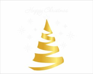 Albero di Natale con stelle