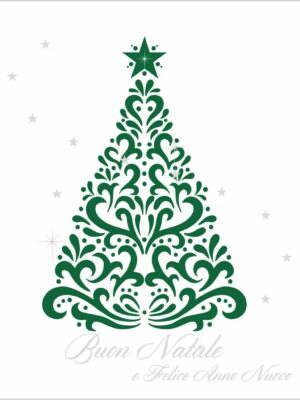Buon Natale con albero