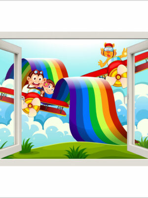 Volando sull’arcobaleno