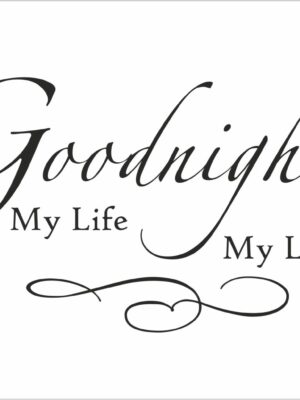 Goodnight my life