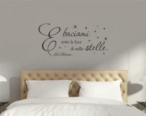 Adesivo murale-Ed Sheeran-thinking out loud