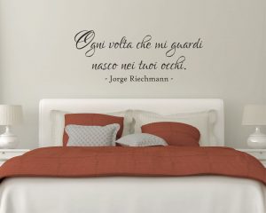 Adesivo murale-nasco nei tuoi occhi