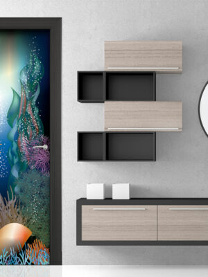 Decoro porta mare "VARIOPINTI CORALLI"