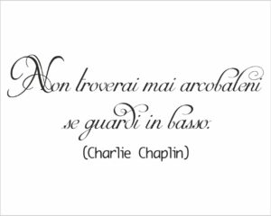 Non troverai mai arcobaleni-adesivo murale