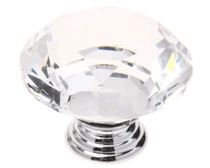POMELLO GIOIELLO IN CRISTALLO DIAM. 50MM - Accessori appendiabiti