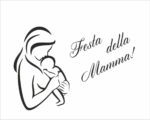 Adesivo per vetrine "TANTI AUGURI MAMMA!" - Vetrofania