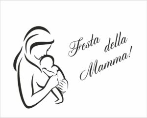 Tanti auguri mamma!-adesivo per vetrine