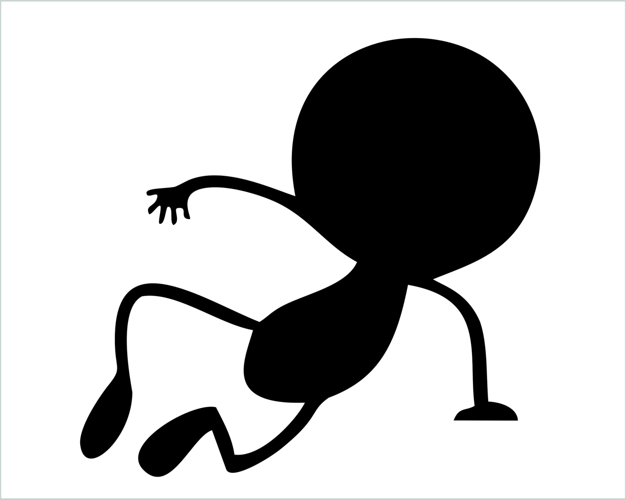 Adesivo per interruttori "OMINO CHE SALTA" - Mini sticker murale