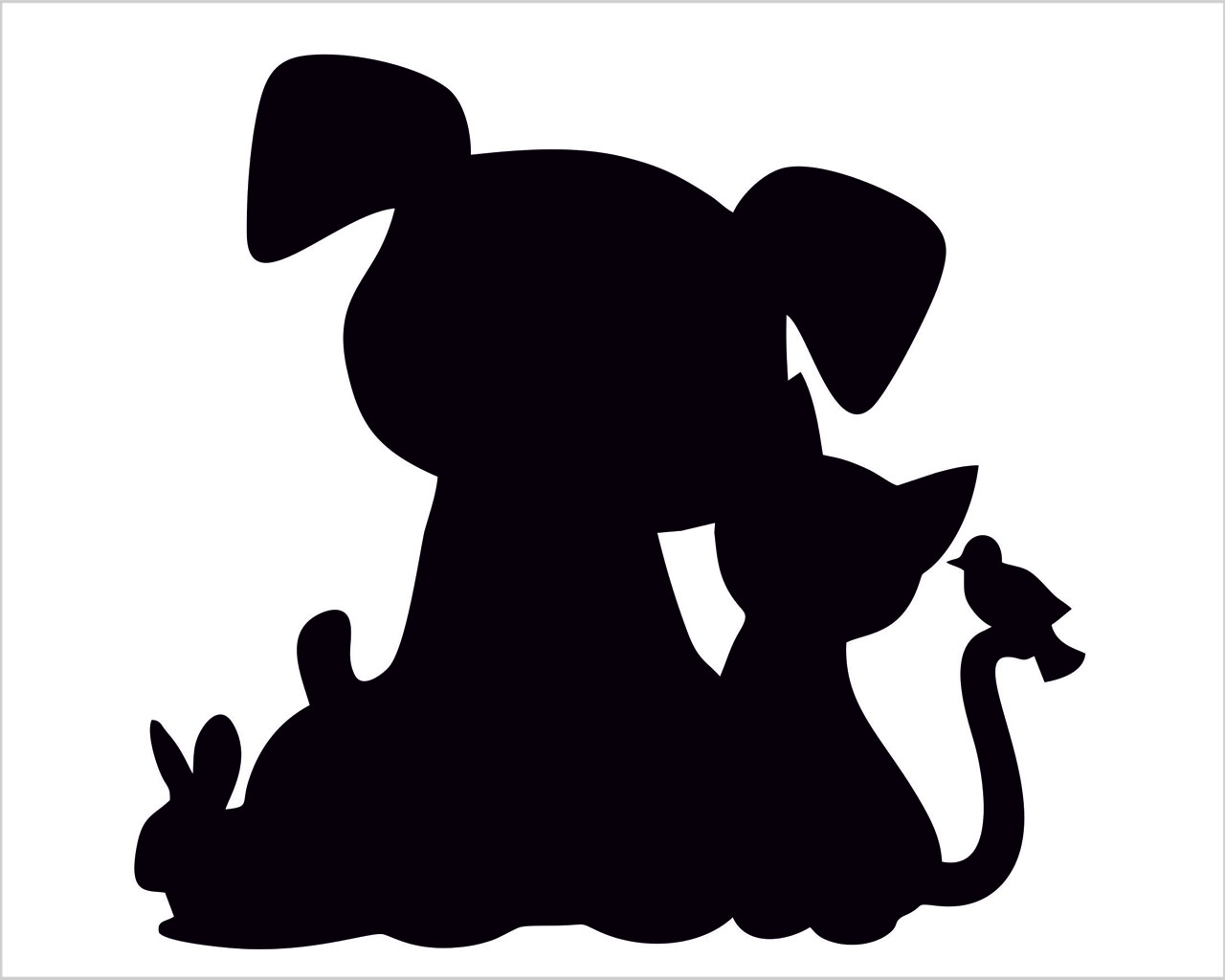 Adesivo per interruttori "TENERI AMICI ANIMALI" - Mini sticker murale