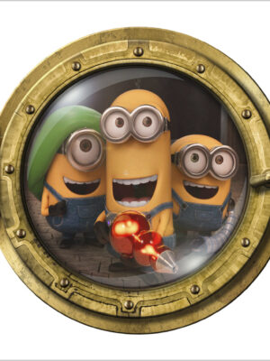 Minions movie-sticker oblò