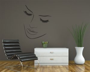 Adesivo murale-bellezza delicata