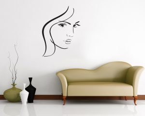 Adesivo murale-graziosa bellezza