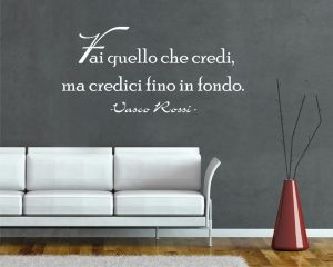 Adesivo murale-fai quello che credi