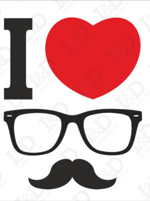 Adesivo per vetrine-ti voglio bene papà