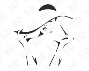 Donna di stile-adesivo murale