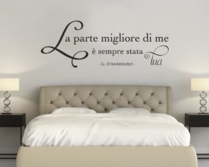 Adesivo murale-Gabriele D'Annunzio-L'innocente