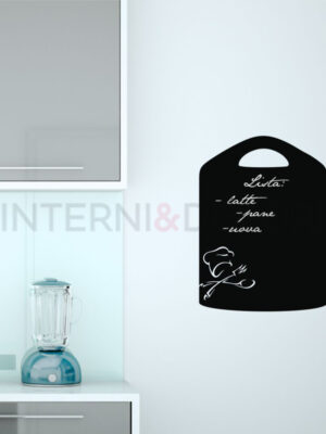 Adesivo lavagna da muro "TAGLIERE MEMO" - Lavagna adesiva