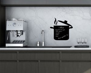 Lavagna adesiva-cosa bolle in pentola