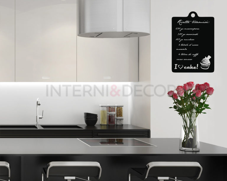 Adesivo lavagna da muro "I LOVE CAKE!" - Lavagna adesiva