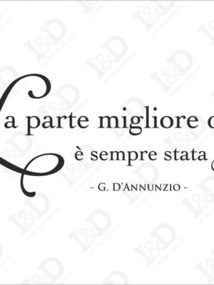 Gabriele D’Annunzio-L’innocente-adesivo murale